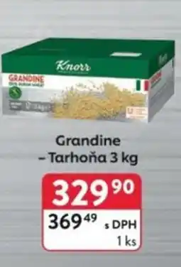 Qanto Knorr Grandine - Tarhoňa nabídka