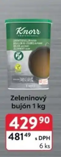 Qanto Knorr Zeleninový bujón nabídka
