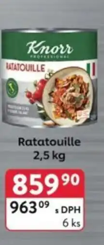 Qanto Knorr Ratatouille nabídka