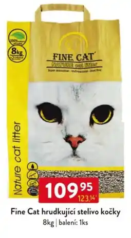 Qanto Fine Cat hrudkující stelivo kočky nabídka