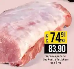 Jip Vepřová pečeně bez kosti s řetízkem cca 4 kg 1kg nabídka