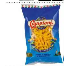 Jip Campioni těstoviny nabídka