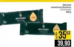 Jip Delverde semolinové těstoviny různé druhy nabídka