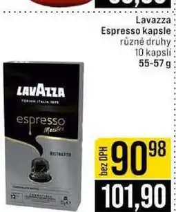 Jip Lavazza Espresso kapsle různé druhy 10 kapsli nabídka