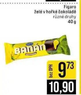 Jip Figaro želé v hořké čokoládě různé druhy nabídka