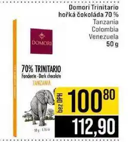 Jip Domori Trinitario hořká čokoláda 70% Tanzania Colombia Venezuela nabídka