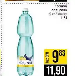 Jip Korunní ochucená různé druhy nabídka