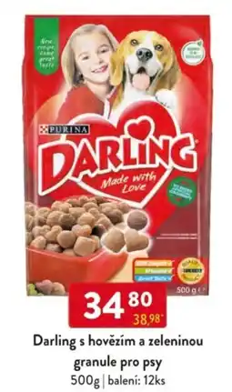 Qanto Darling s hovězím a zeleninou granule pro psy nabídka