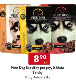 Qanto Fine Dog kapsičky pro psy, štěňata nabídka