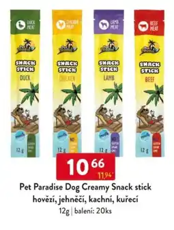 Qanto Pet Paradise Dog Creamy Snack stick hovězí, jehněčí, kachní, kuřecí nabídka