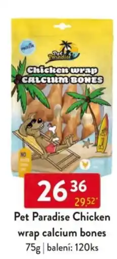 Qanto Pet Paradise Chicken wrap calcium bones nabídka