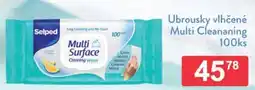 Qanto Ubrousky vlhčené Multi Cleananing nabídka