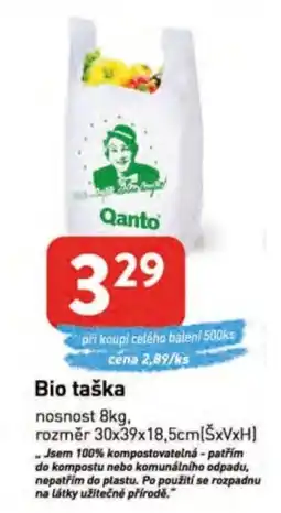 Qanto Bio taška nabídka