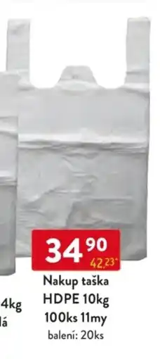 Qanto Nakup taška HDPE nabídka