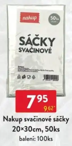 Qanto Nakup svačinové sáčky nabídka