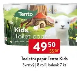 Qanto Toaletní papír Tento Kids nabídka