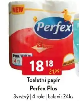Qanto Toaletní papír Perfex Plus nabídka