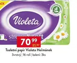 Qanto Toaletní papír Violeta Heřmánek nabídka