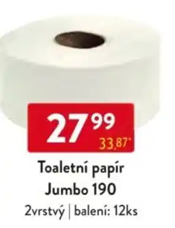 Qanto Toaletní papír Jumbo 190 nabídka
