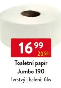 Qanto Toaletní papír Jumbo 190 nabídka