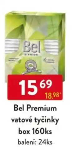 Qanto Bel Premium vatové tyčinky box 160ks nabídka