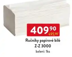 Qanto Ručníky papírové bílé Z-Z 3000 nabídka