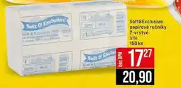Jip Soft&Exclusive papírové ručníky 2-vrstvé bílé 150 ks nabídka