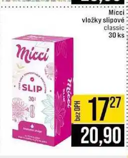 Jip Micci vložky slipové classic 30 ks nabídka