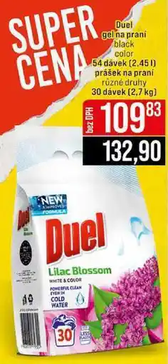 Jip Duel gel na praní black color 54 dávek nabídka