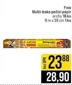 Jip Fino Multi-bake pečici papír archy 16 ks 8m x 38 cm 1ks nabídka