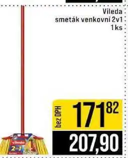 Jip Vileda smeták venkovni 2v1 1ks nabídka