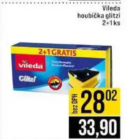 Jip Vileda houbička glitzi 2+1 ks nabídka