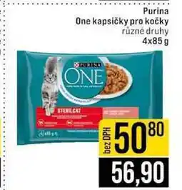 Jip Purina One kapsičky pro kočky různé druhy nabídka