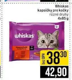 Jip Whiskas kapsičky pro kočky různé druhy nabídka