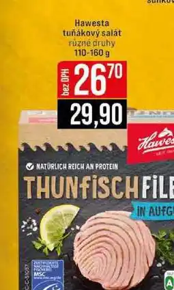 Jip Hawesta tuňákový salát různé druhy nabídka