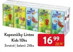 Qanto Kapesníčky Linteo Kids nabídka