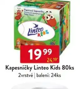 Qanto Kapesníčky Linteo Kids nabídka