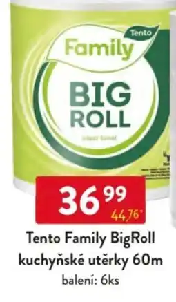 Qanto Tento Family BigRoll kuchyňské utěrky 60m nabídka