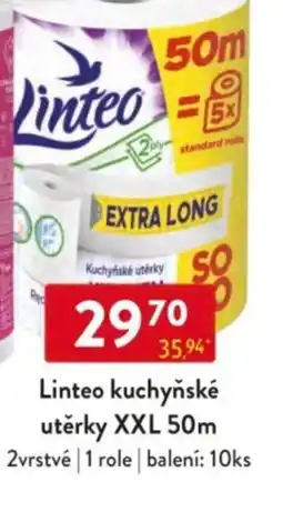 Qanto Linteo kuchyňské utěrky XXL 50m nabídka