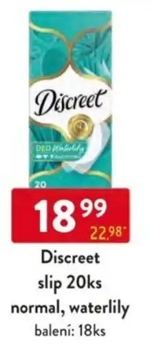 Qanto Discreet slip normal, waterlily nabídka