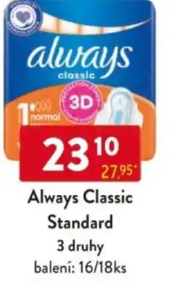 Qanto Always Classic Standard nabídka