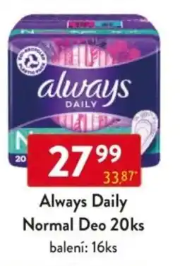Qanto Always Daily Normal Deo nabídka