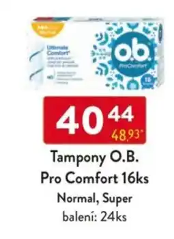 Qanto Tampony O.B. Pro Comfort nabídka
