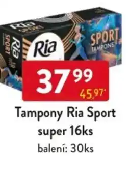 Qanto Tampony Ria Sport super nabídka