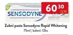 Qanto Zubní pasta Sensodyne Rapid Whitening nabídka
