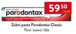 Qanto Zubní pasta Parodontax Classic nabídka