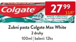 Qanto Zubní pasta Colgate Max White nabídka