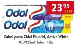 Qanto Zubní pasta Odol Fluorid, Active White nabídka