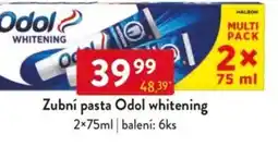Qanto Zubní pasta Odol whitening nabídka