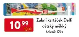 Qanto Zubní kartáček Delfi dětský měkký nabídka